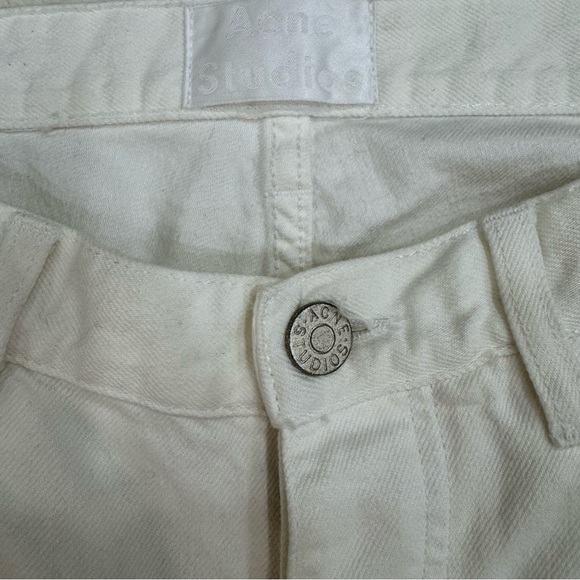 Acne Studios Men’s Town White Jeans Denim Size 33/34 - Picture 2 of 9